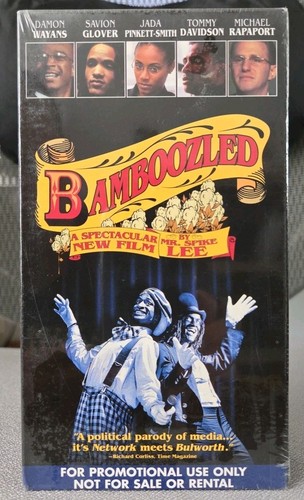 Bamboozled sealed vhs - bamboozled,